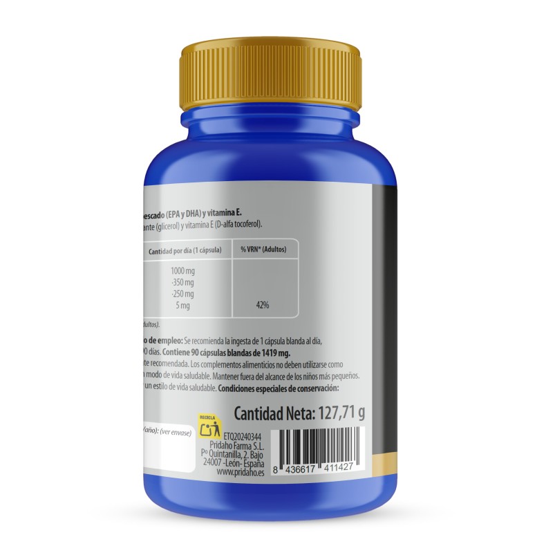 PHYTOFARMA Omega 3 concentrado 90 cápsulas