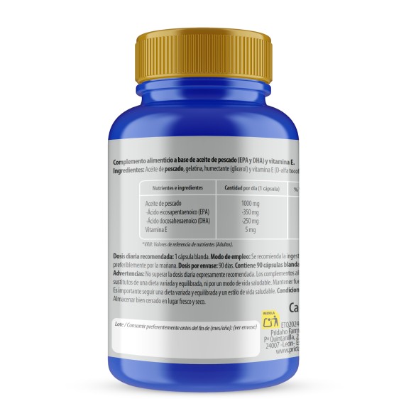 PHYTOFARMA Omega 3 concentrado 90 cápsulas