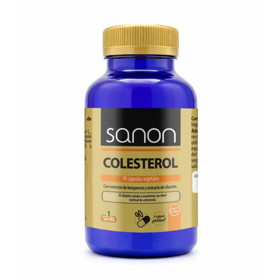 SANON Colesterol (Bergamota + Cilantro) 90 cápsulas