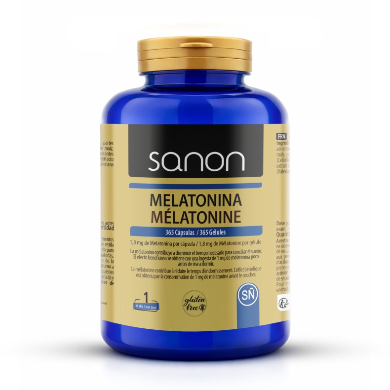 SANON Melatonina 365 cápsulas