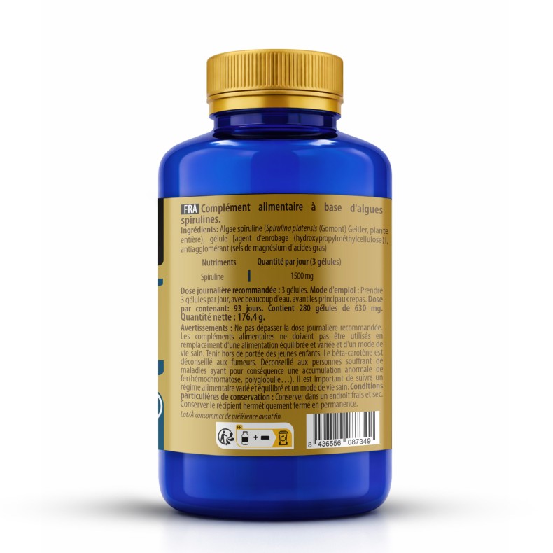 SANON Spirulina 280 cápsulas