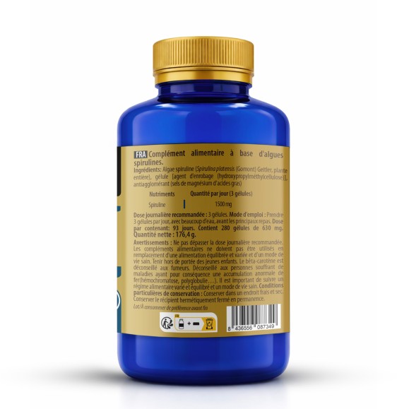 SANON Spirulina 280 cápsulas