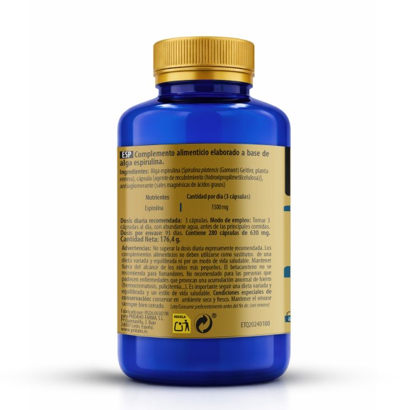 SANON Spirulina 280 cápsulas