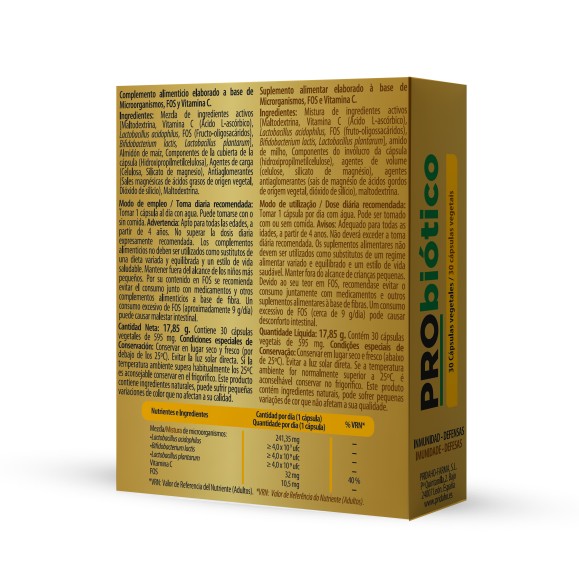 SANON Probiótico 30 cápsulas vegetales