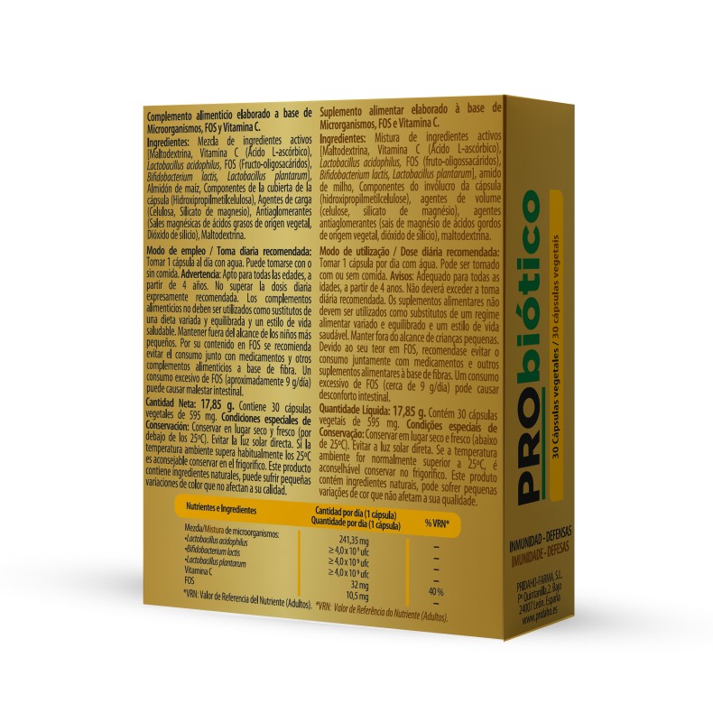 SANON Probiótico 30 cápsulas vegetales