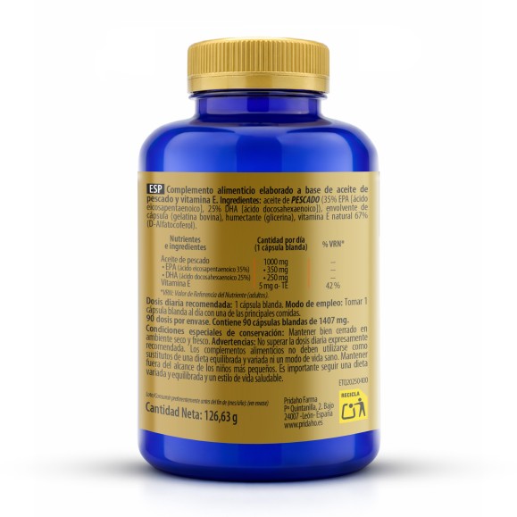 SANON Omega 3 concentrado 90 cápsulas blandas