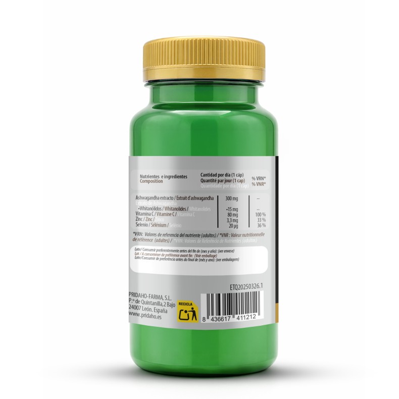 PHYTOFARMA Ashwagandha 90 cápsulas
