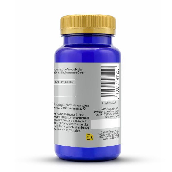 PHYTOFARMA Ginkgo biloba 90 cápsulas