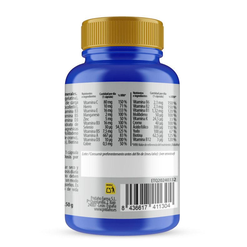 PHYTOFARMA Multivitamínico Mujer 90 cápsulas