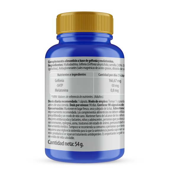 PHYTOFARMA 5-HTP (5-Hidroxitriptófano) 90 cápsulas