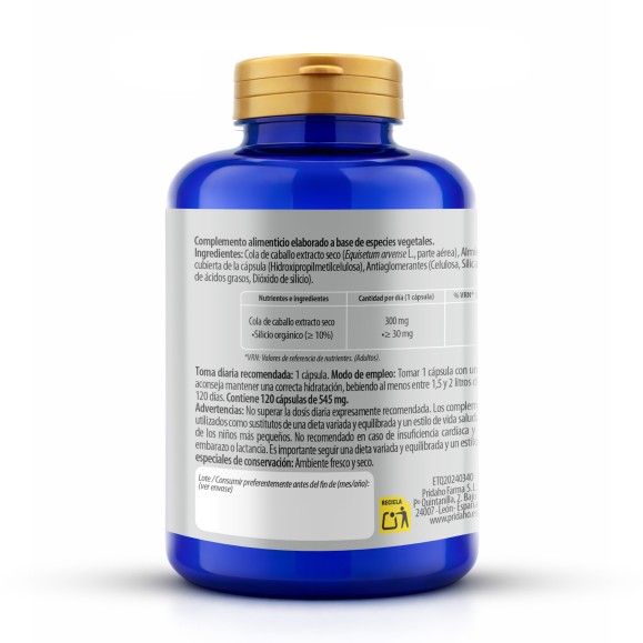 PHYTOFARMA Cola de caballo 120 cápsulas