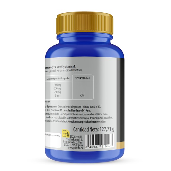 PHYTOFARMA Omega 3 concentrado 90 cápsulas