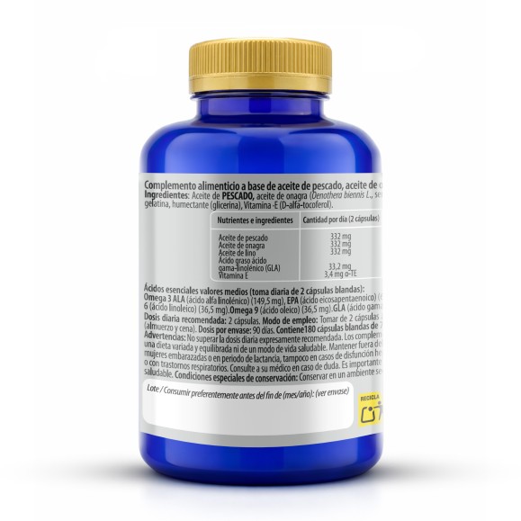 PHYTOFARMA Omega 3,6,9 180 cápsulas blandas
