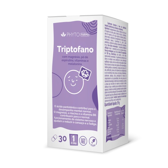 PHYTOFARMA Triptófano 30 comprimidos