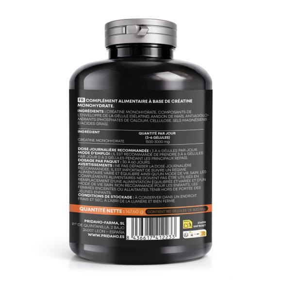 SANON SPORT Creatina 180 cápsulas