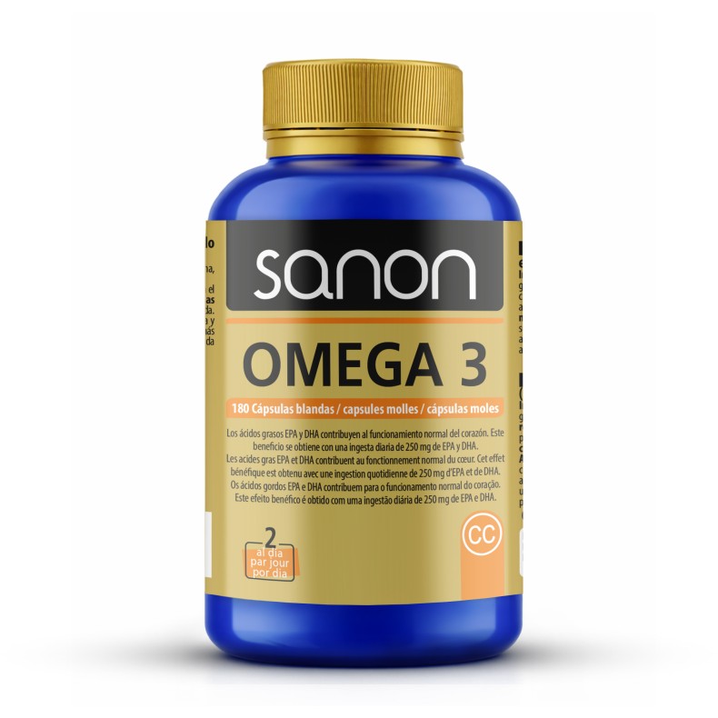 SANON Omega 3 180 cápsulas blandas