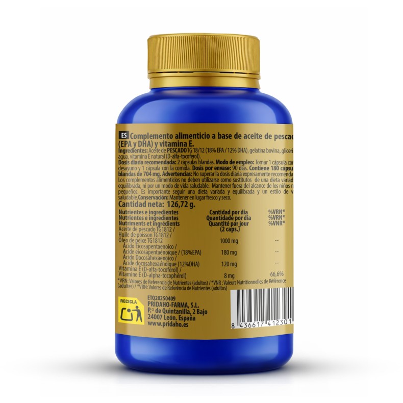 SANON Omega 3 180 cápsulas blandas