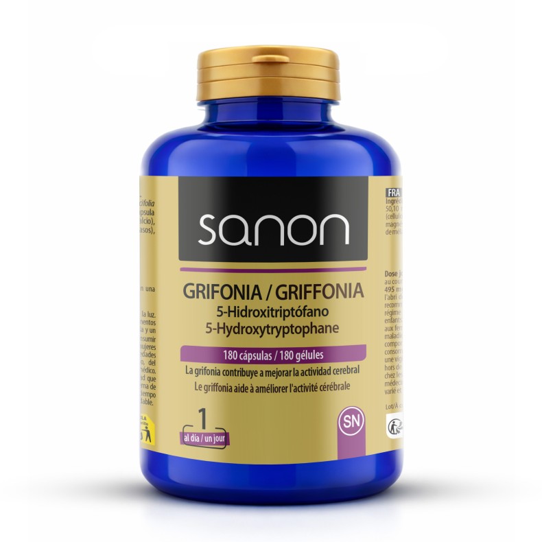 SANON Grifonia (5-Hidroxitriptófano) 180 cápsulas