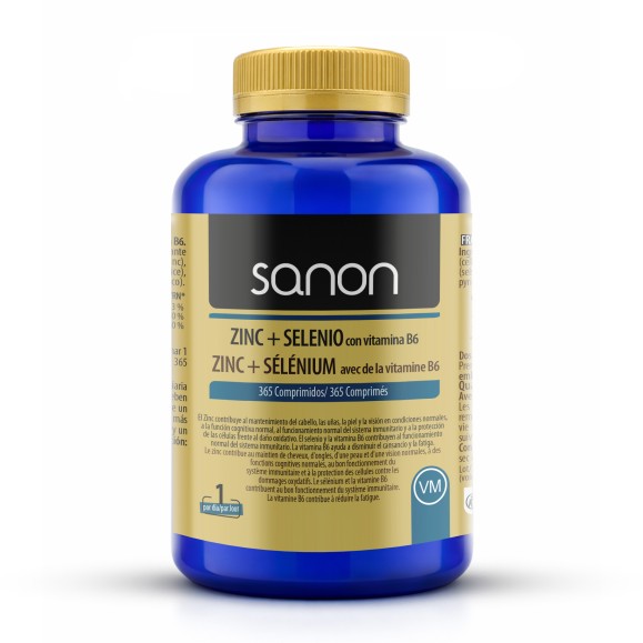 SANON Zinc + Selenio 365 comprimidos