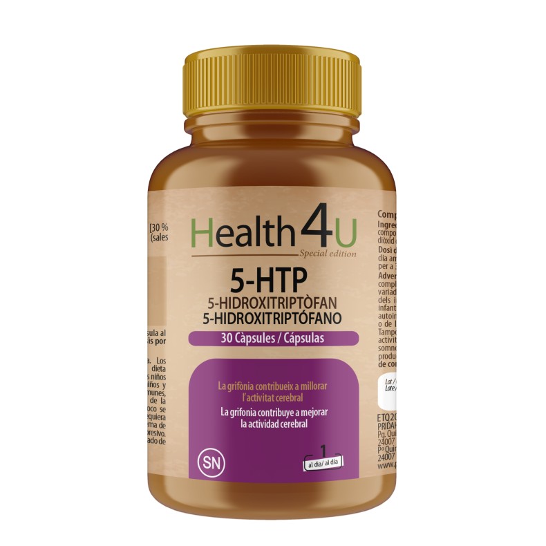 H4U 5-HTP (5-Hidroxitriptófano) 30 cápsulas special edition