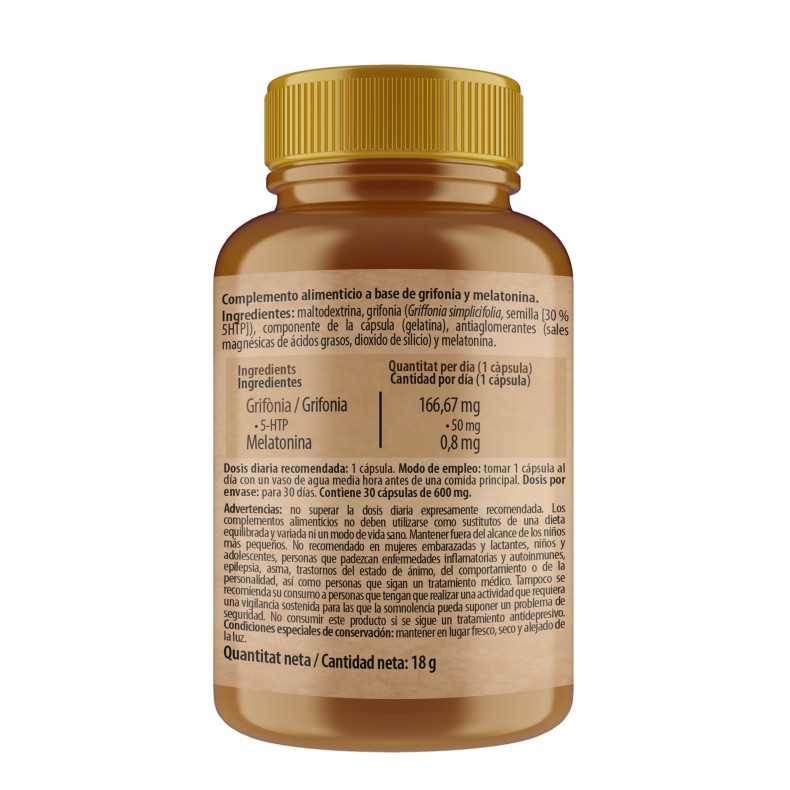 H4U 5-HTP (5-Hidroxitriptófano) 30 cápsulas special edition