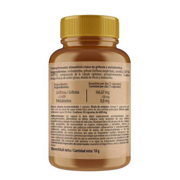 H4U 5-HTP (5-Hidroxitriptófano) 30 cápsulas special edition