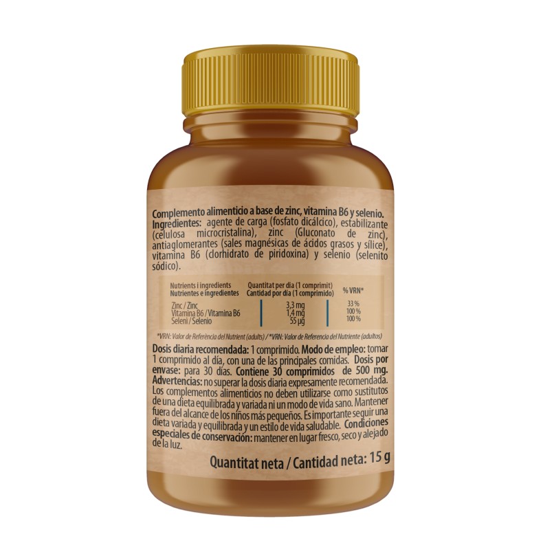 H4U Zinc + Selenio + Vit. B6 30 comprimidos special edition