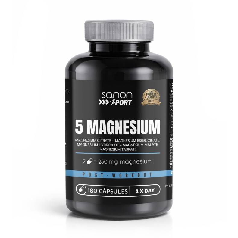 SANON SPORT 5 Magnesium 180 cápsulas