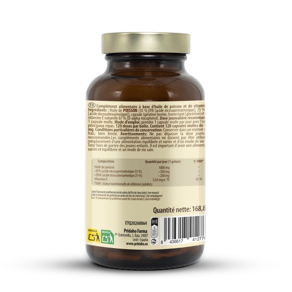 SANON GOLD Omega 3 concentrado 120 cápsulas