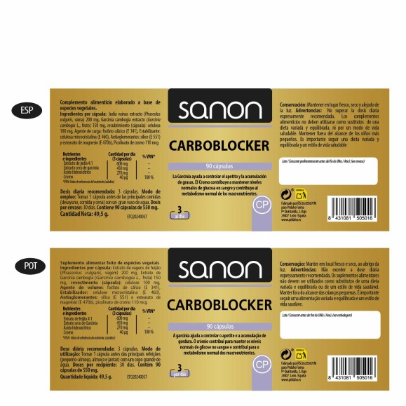 SANON Carblocker 90 cápsulas