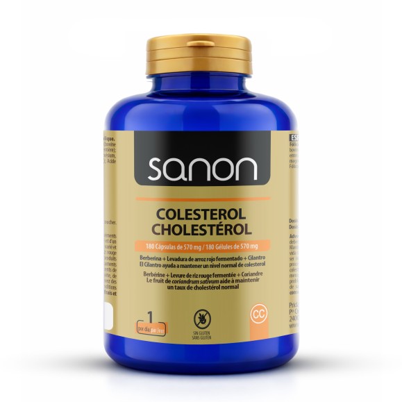 SANON Colesterol 180 cápsulas