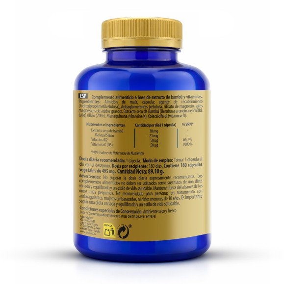 SANON Vitamina D3 + K2 180 cápsulas vegetales