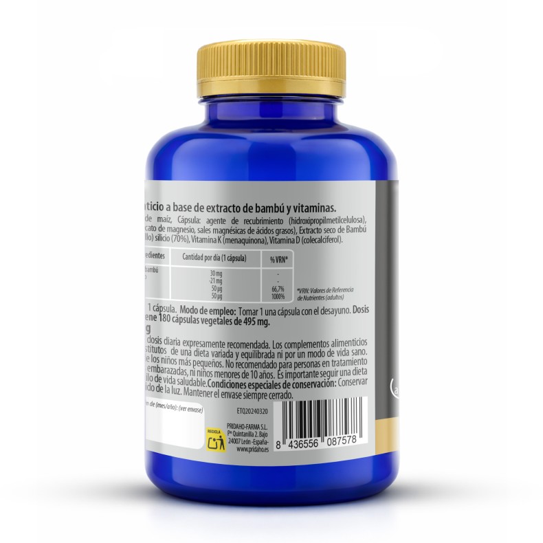 PHYTOFARMA Vitamina D3 + K2 180 cápsulas vegetales