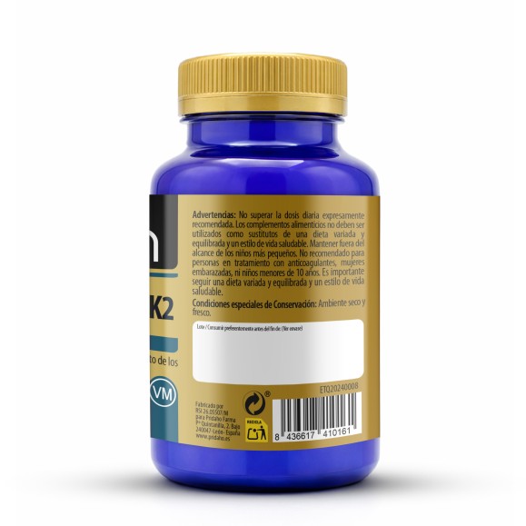 SANON Vitaminas D3+K2 90 cápsulas vegetales