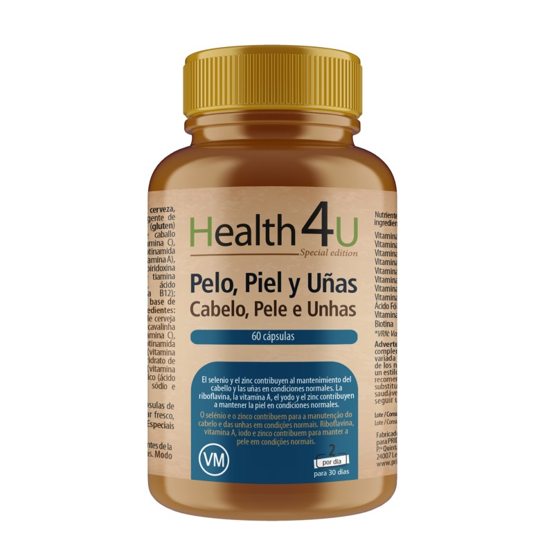 H4U Pelo, Piel y Uñas 60 cápsulas special edition