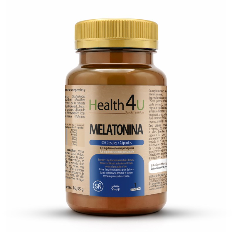 H4U Melatonina + Gaba 30 cápsulas special edition