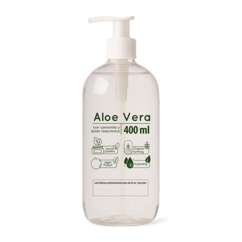 SANON Gel de aloe vera con camomila y ácido hialurónico 400 ml