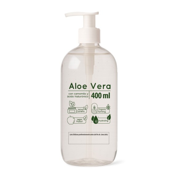 SANON Gel de aloe vera con camomila y ácido hialurónico 400 ml