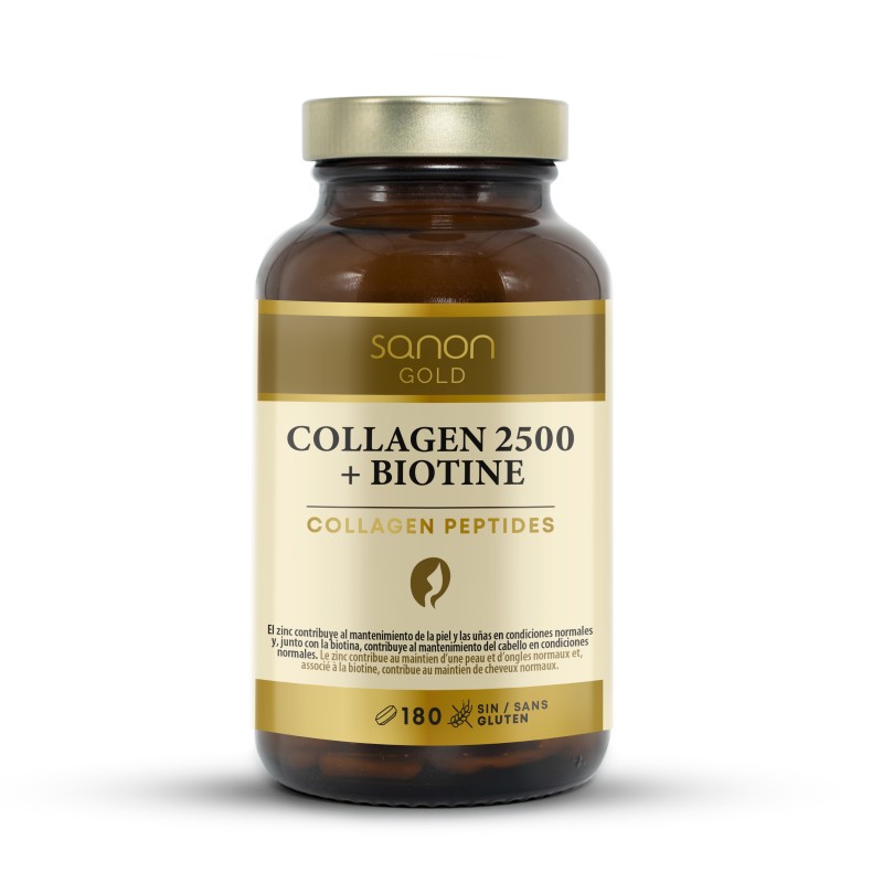 SANON GOLD Collagen 2500 + Biotine 180 comprimidos
