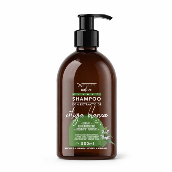 XENSIUM Nature Champú con extracto de Ortiga blanca 500 ml