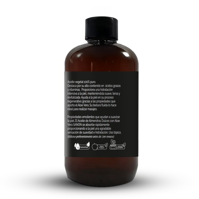 SANON Aceite de Almendras con Aloe Vera 250 ml