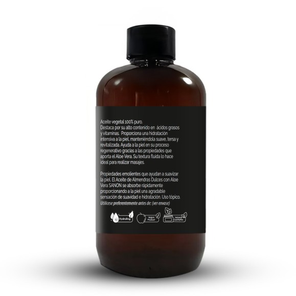 SANON Aceite de Almendras con Aloe Vera 250 ml