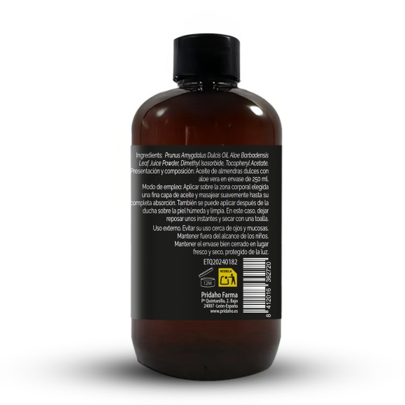SANON Aceite de Almendras con Aloe Vera 250 ml