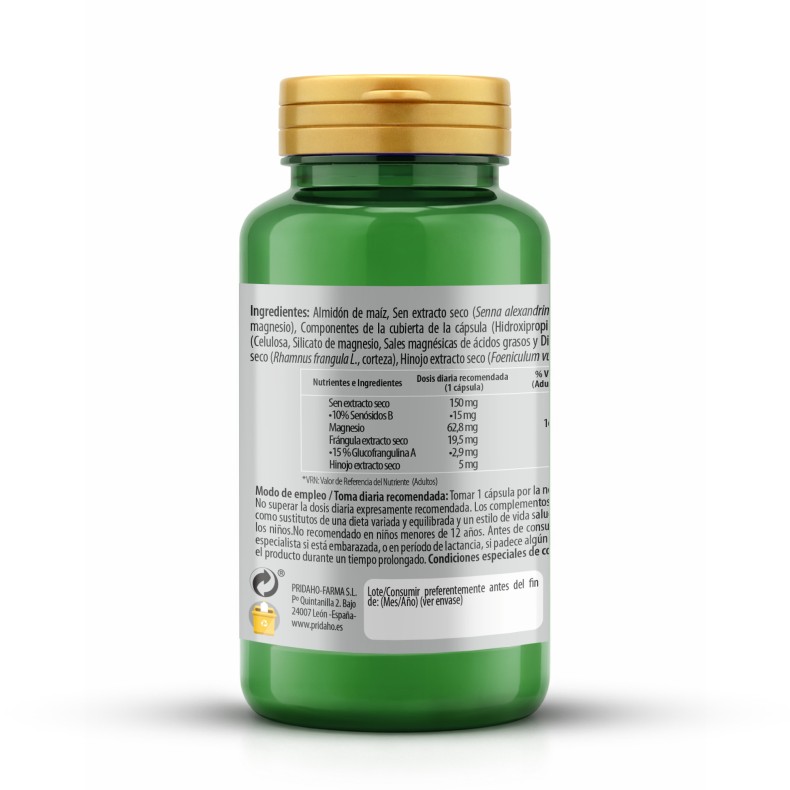 PHYTOFARMA Laxnatur Sen + Frángula 30 cápsulas