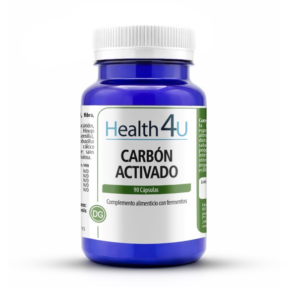 H4U Carbón Activado 90 cápsulas