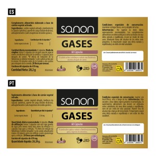 SANON Gases 60 cápsulas 2