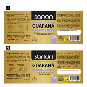 SANON Guaraná 120 comprimidos 2