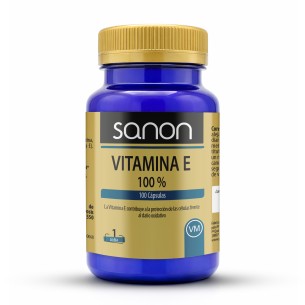 SANON Vitamina E 100% 100 cápsulas
