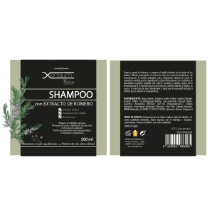 XENSIUM Nature Champú con extracto de Romero 500 ml 2