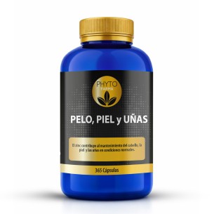 PHYTOFARMA Pelo, Piel y Uñas 365 cápsulas
